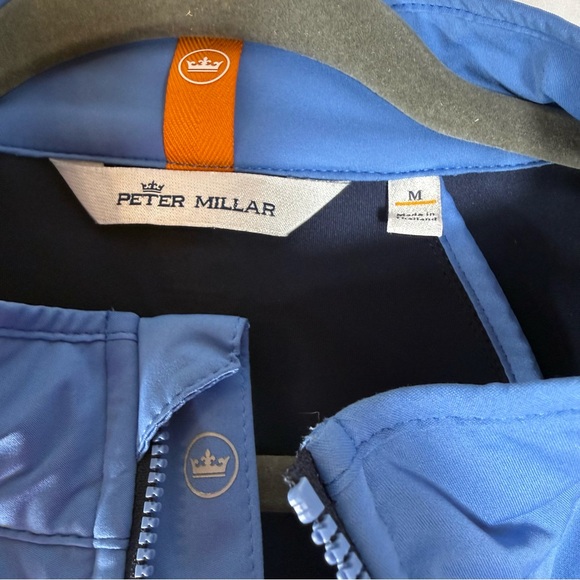 Peter Millar Hyperlight Merge Golf Jacket Size M Water Wind Resistant Stretch - Picture 4 of 11